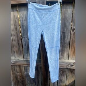 Gymshark Dry Moisture Management Fleur Blue Leggings